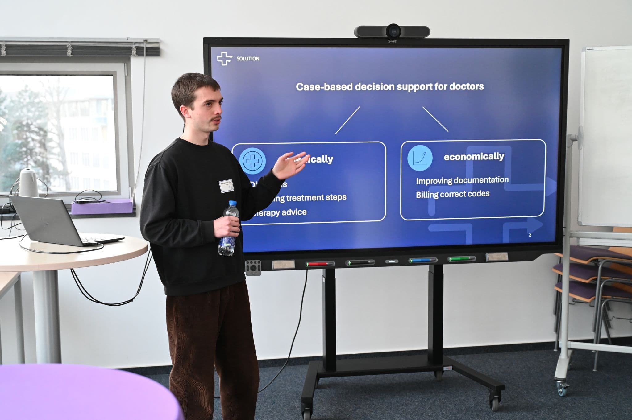 Teamevent: Vortragssituation